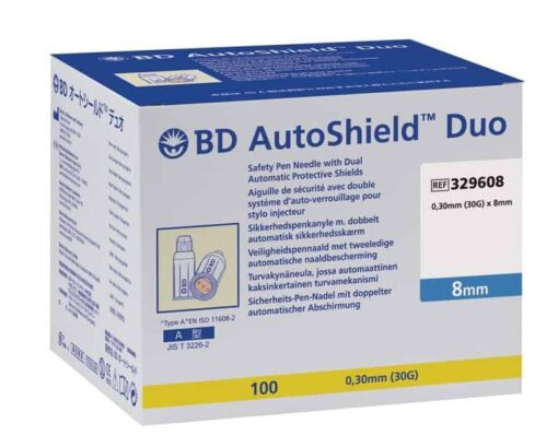 Aguja BD AutoShield Duo