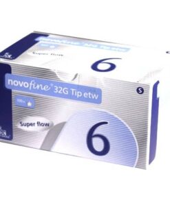 Novofine Insulina 32g 0,23/5x6 100 Agujas