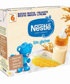 Nestlé Papilla Líquida Cereales Sin Gluten 2 x 250 ml