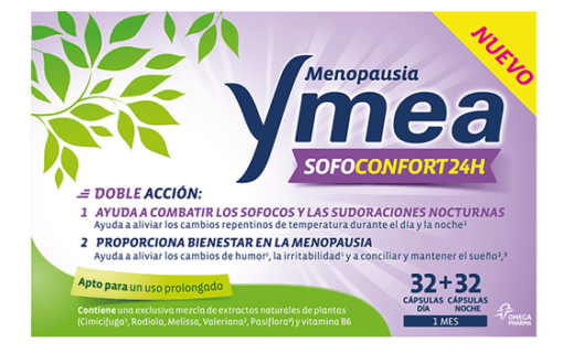 Comprar Ymea sofoconfort 24 horas controlar los sofocos y sudoraciones de la menopausia