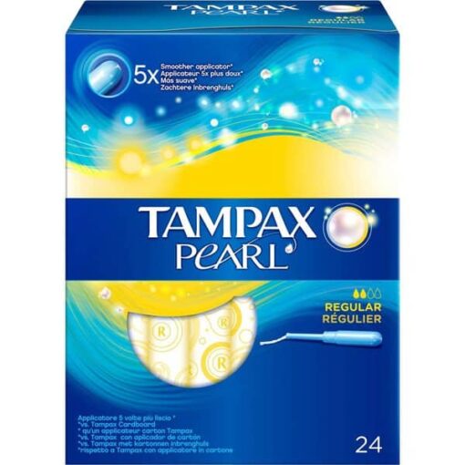 Tampones Tampax Pearl Regular 24 Unidades