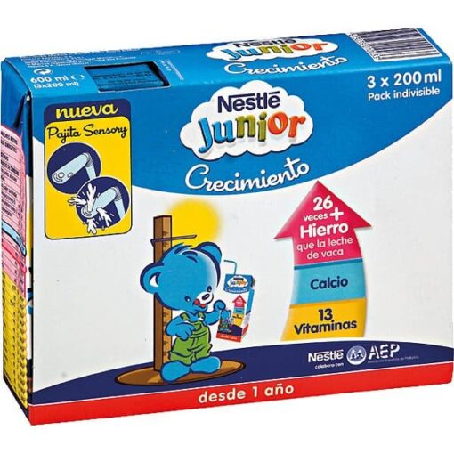 Nestlé Crecimiento Protección 1 Año  3 x 200 ml