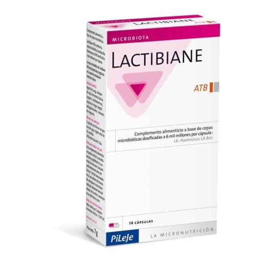 Lactibiane ATB Complemento Antibiótico 14 Cápsulas