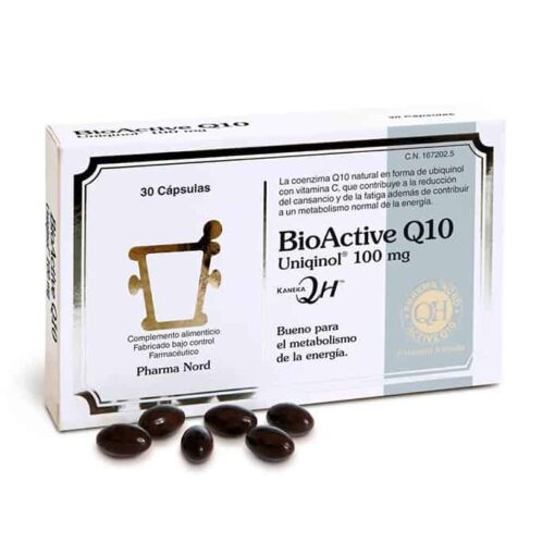 Bioactive Q10 Uniquinol 100 Mg 30 Cápsulas PHA