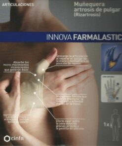 Comprar Muñequera Rizartrosis Artrosis de Pulgar Farmalastic Innova - Mano Izquierda Talla Pequeña (13-15 cm)