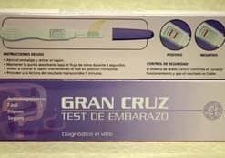 Test De Embarazo Gran Cruz