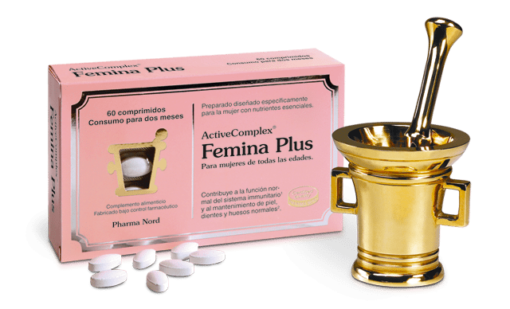 ActiveComplex Femina PLUS 60 Comprimidos - Contribuye al buen funcionamiento del sistema Inmunologico