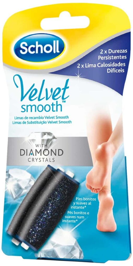 Comprar Scholl Velvet Smooth Diamond Recambio Duro 2 Unidades