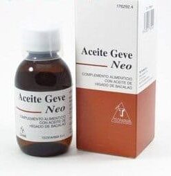 Comprar Aceite Geve Neo Higado de Bacalao 150 ml - Previene el Déficit de Vitaminas A y D