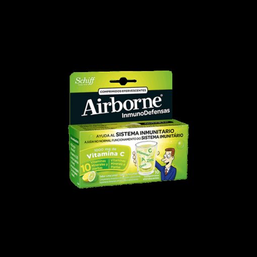 Airborne Efervescente Limón 10 Comprimidos