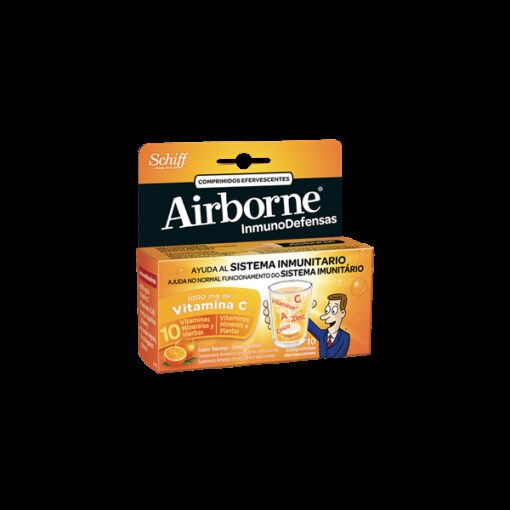 Airborne Efervescente Naranja 10 Comprimidos