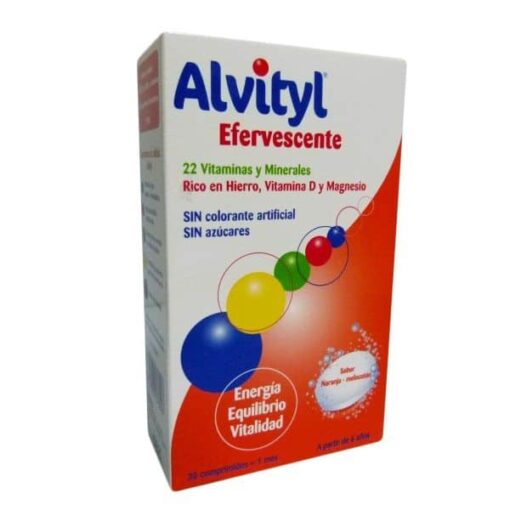 Alvityl Efervescente 30 Comprimidos
