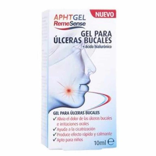 Comprar Aphtgel Remesense Gel para Úlceras Bucales 10ml - Tratamiento para Aftas y Abrasiones Bucales