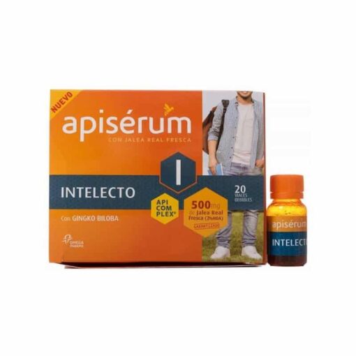Apiserum Intelecto 20 Viales Bebibles 500 mg