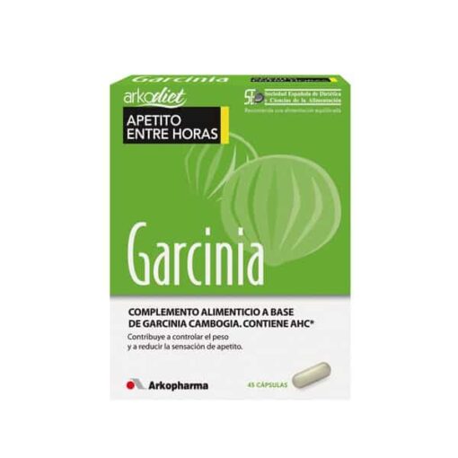 ArkoDiet Garcinia 90 cápsulas Ayuda a Reducir la Sensación de Hambre y el Almacenamiento de Grasas