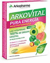 Comprar Arkovital Pura Energía 30 Comprimidos - Vitaminas de Origen 100% Vegetal