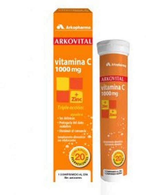 Comprar Arkovital Vitamina C 1000 mg - Polivitamínico y Minerales Adultos