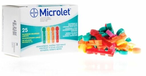 Microlet Lancetas 25 Unidades