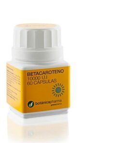 Betacaroteno 10.000ul 60 Cápsulas Botanicapharma - Bronceado Uniforme