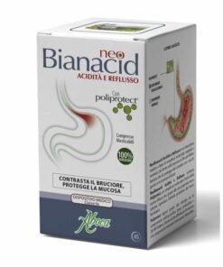 Neo Bianancid 45 tabletas Aboca - Combate el ardor de estomago
