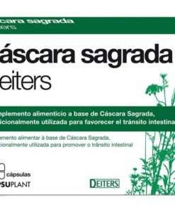Comprar Cascara Sagrada Deiters 200 mg 60 Cáps - Favorece el Tránsito Intestinal