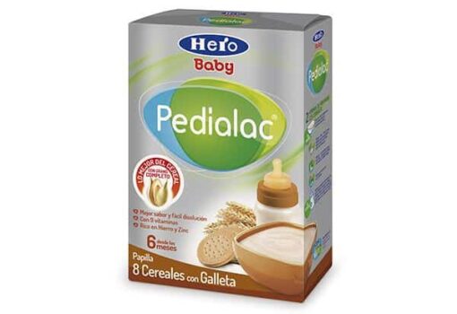 Comprar Hero Baby Pedialac 8 Cereales con Galleta 500 gr