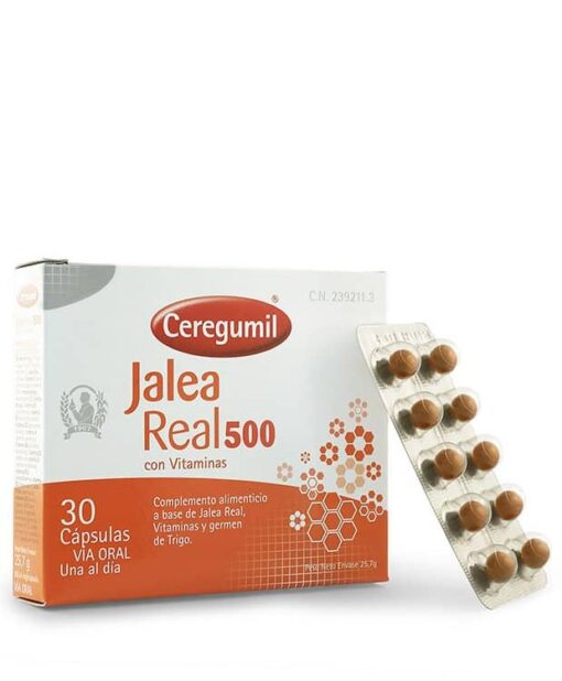 Ceregumil Jalea Real 500 Vitaminas 30 Cápsulas