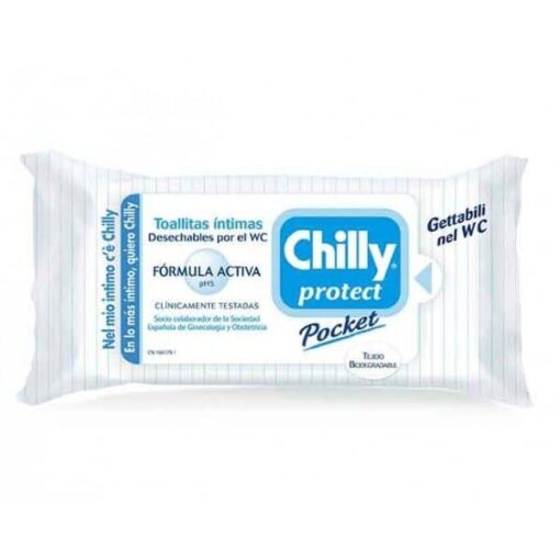 Chilly Protect Pocket 12 Toallitas Intimas