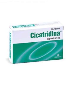 Cicatridina 5 mg 10 Supositorios