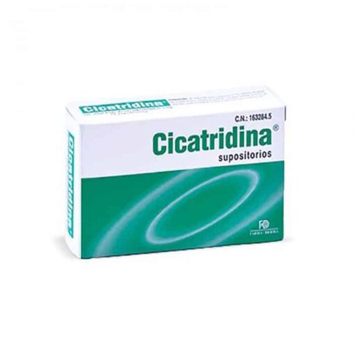 Cicatridina 5 mg 10 Supositorios