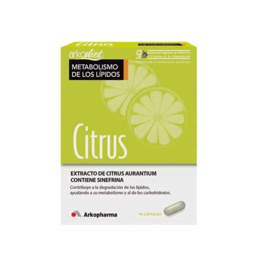 Comprar Citrus Aurantium Arkodiet 45 cápsulas - Contribuye al Metabolismo de los Lípidos y Carbohidratos para el Control de Peso
