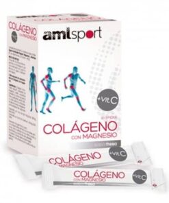 Comprar AML Sport Colágeno Con Magnesio 20 Sticks Sabor Fresa Ana María La Justicia Fácil de tomar y de buen sabor.