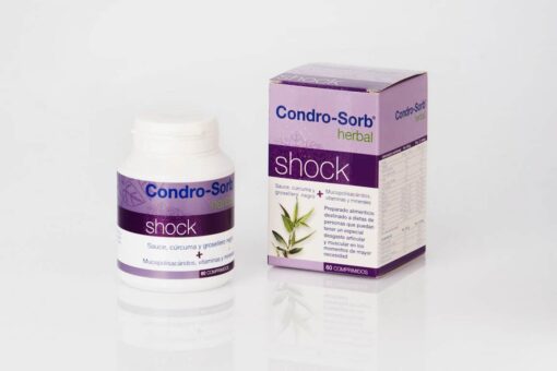 Comprar Condro-Sorb Herbal Shock 60 Comp - Complemento Alimenticio Contra el Desgaste Articular y Muscular