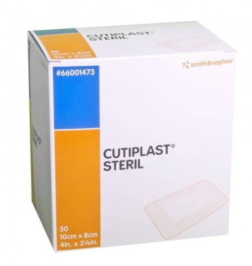 Cutiplast Steril 10 x 8 Cm 5 Apósitos