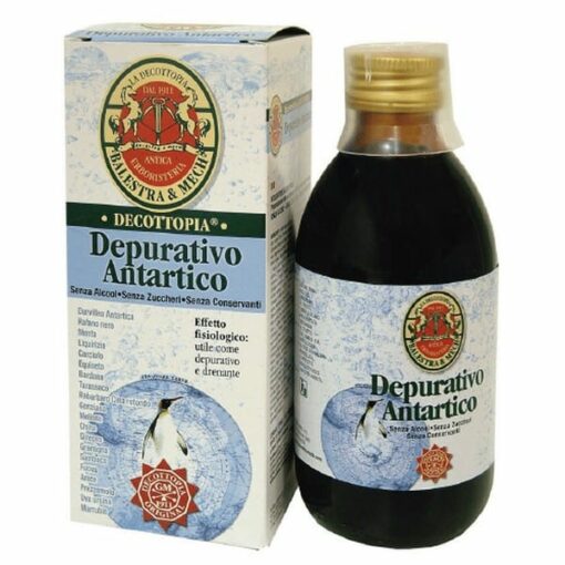 Depurativo Antartico 500 ml Decottopia - Complemento Alimenticio Drenante de Origen Natural