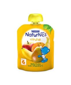 Nestle Naturnes Pouches 4 Frutas 90 Gr