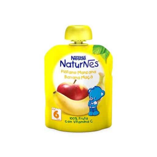 Nestlé Naturnes Pouches Plátano Y Manzana 90 gr