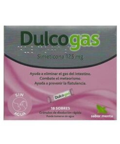 Dulcogas 125 mg 18 Sobres