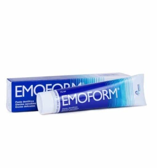 Comprar Emoform Pasta Dental 75 ml - Hipersensibilidad Dental y Encías Delicadas Prevención de Inflamaciones Gingivales Tamaño Viaje