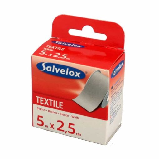 Comprar Esparadrapo Salvelox Textil Blanco 5 m X 2