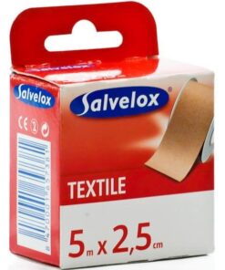 Comprar Esparadrapo Salvelox Textil Carne 5 m X 2