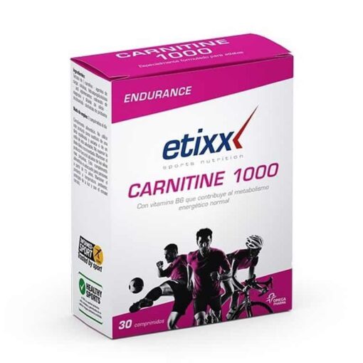 Comprar Etixx Carnitine 1000 30 Comp - Aporte Energético para los Músculos durante el Ejercicio