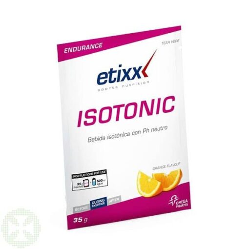 Comprar Etixx Isotonic Orange 12 Sob