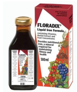 Comprar Floradix 500ml - Complemento Alimenticio con Hierro y Vitaminas - Glucanato Ferroso