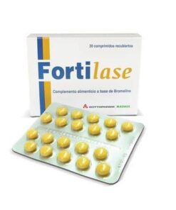 Comprar Fortilase 20 Comprimidos Recubiertos