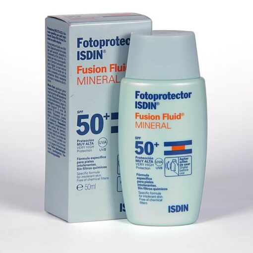 Comprar Fotoprotector ISDIN SPF  50+ Fusion Fluid Mineral 50 ml