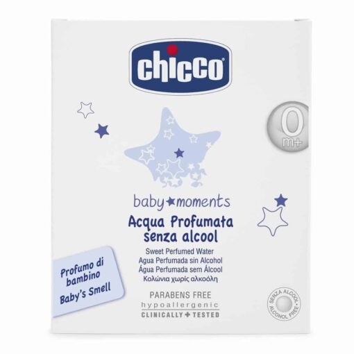 Chicco Agua Perfumada Sin Alcohol Baby Moments 100 ml