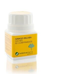 Ginkgo Biloba 500mg 60 Comprimidos Botanicapharma - Estimula la microcirculación Cerebral
