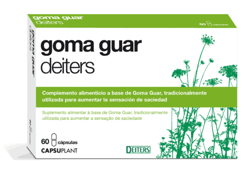 Comprar Goma Guar Deiters 400 mg 60 Cáps. - Efecto Saciante