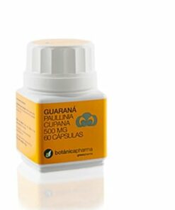 Guaraná 500 mg 60 cápsulas Botanica - Estimulante nervioso